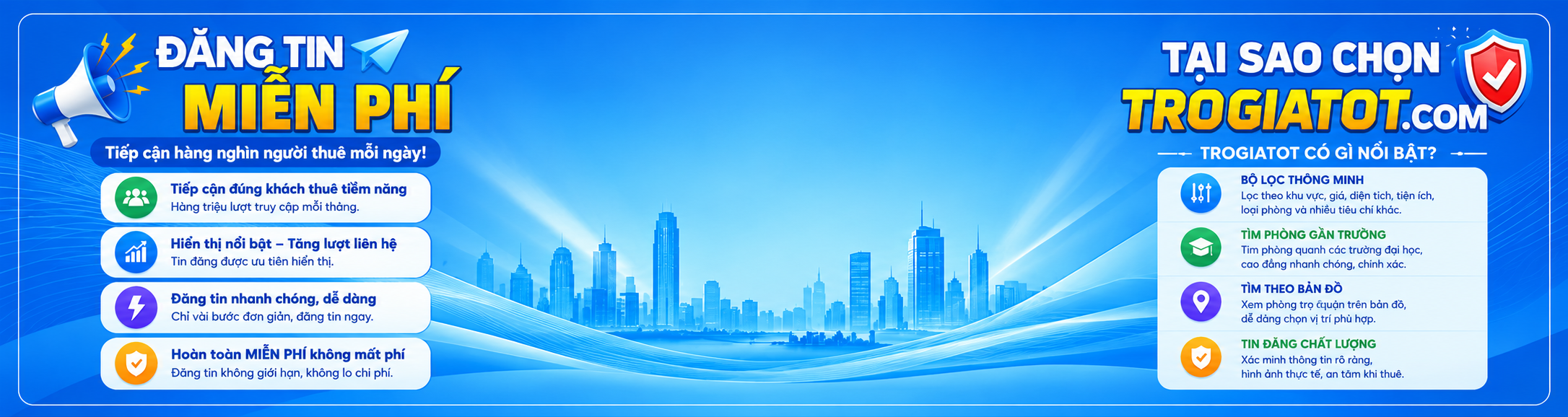 Banner Trọ Giá Tốt